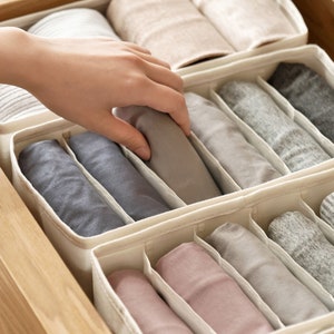 Clothing Organizer Bra Organizer Drawer Dividers zdjęcie 3