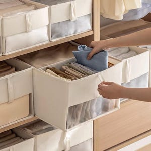 Clothing Organizer with adjustable dividers - Winter Version