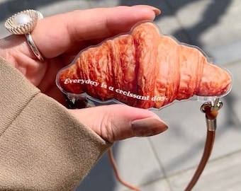 Croissant Crossbody Phone Strap