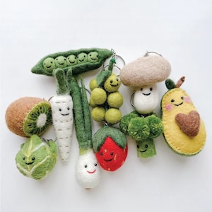 Vegetables Keychain