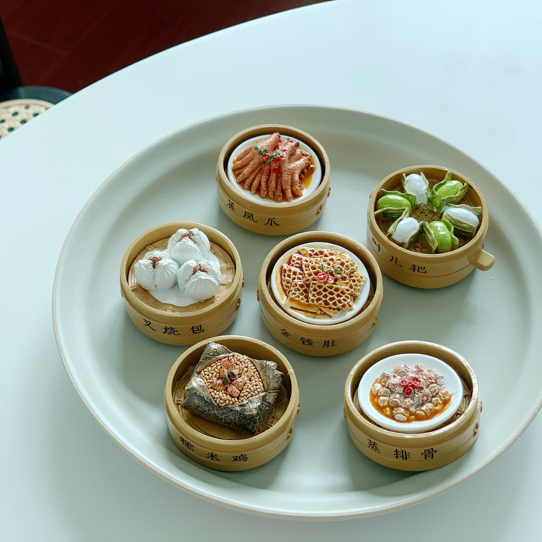 Chinese Dim Sum Magnet | Dim Sum Magnet | Food Miniature Magnets - Shrimp Dumplings