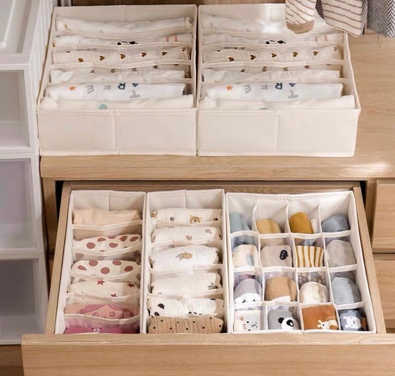 Clothing Organizer Socks Organizer Drawer Dividers Etsy