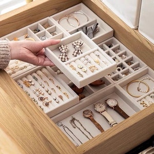 Organisateur de bijoux | Séparateurs de tiroirs | Rangement des bijoux