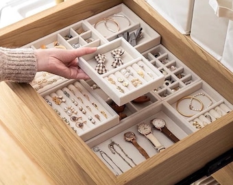 Schmuck-Organizer | Schubladenteiler | Schmuckaufbewahrung