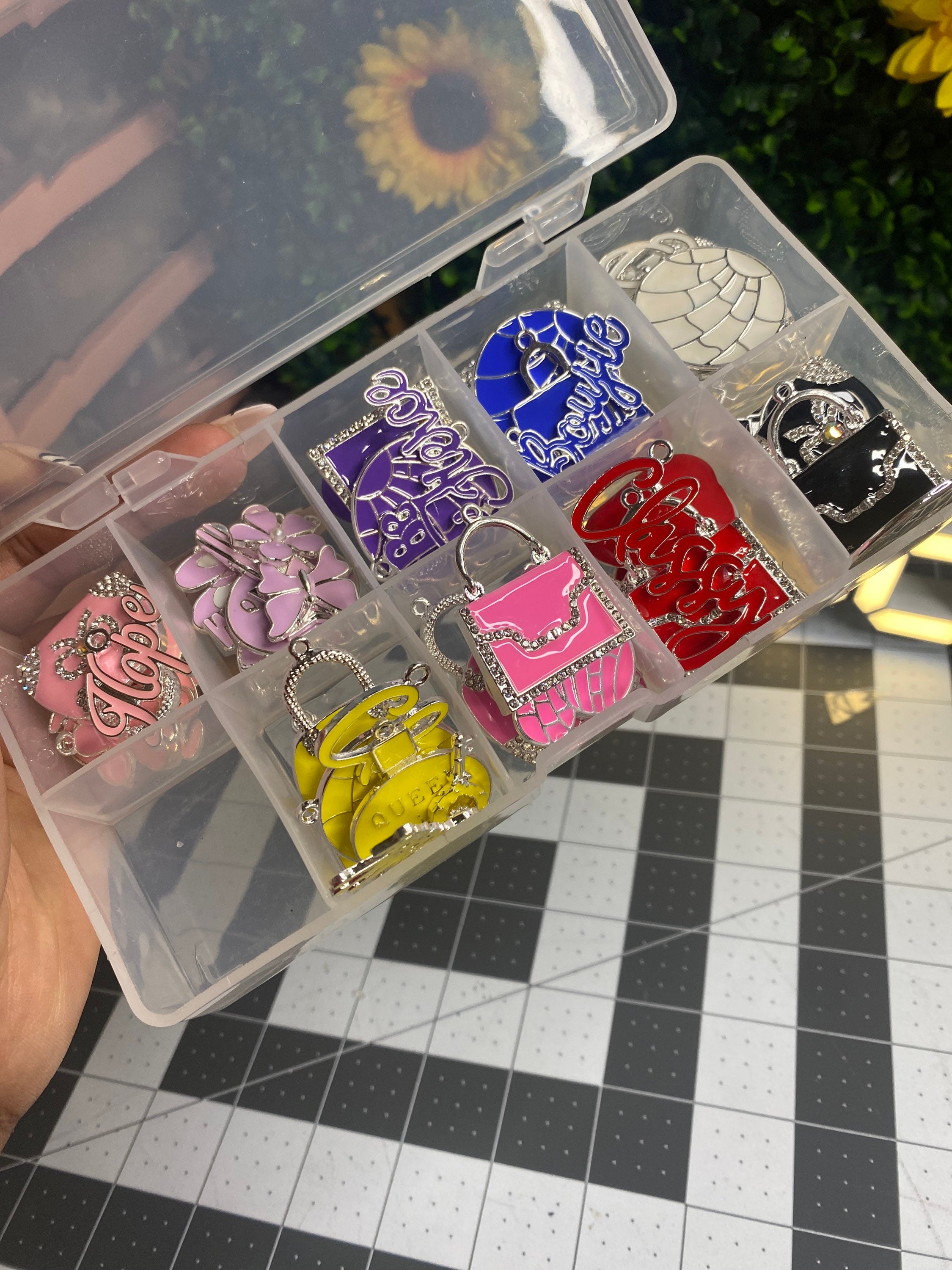 Small Colorful Mixed Charms Bulk 10,25, or 50, Bulk Charms, Charm