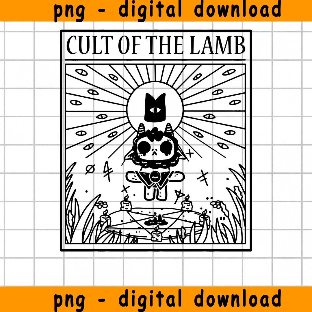 Cult of the Lamb Png File Video Game Png Cult of the Lamb - Etsy
