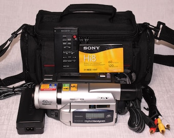 Sony Handycam PRO CCD-VX3 Video8 Hi8 Video Camera Camcorder