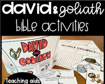 David the Shepherd Boy – Bible Dot Marker Craft - Etsy