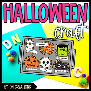 Halloween Cookies Craft | Halloween Craft | Simple Halloween Craft for Preschool, Kindergarten, and Elementary Students