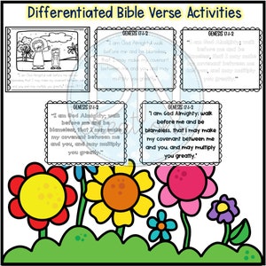 Abraham and Sarah Bible Study for Kids l Old Testament Bible Worksheets and Bible Lessons for Sunday School, Church, Homeschool image 3