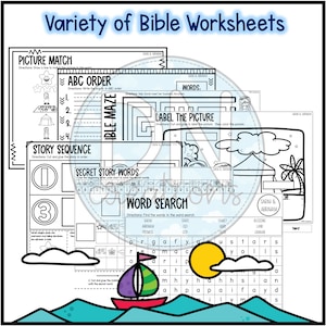 Abraham and Sarah Bible Study for Kids l Old Testament Bible Worksheets and Bible Lessons for Sunday School, Church, Homeschool image 4