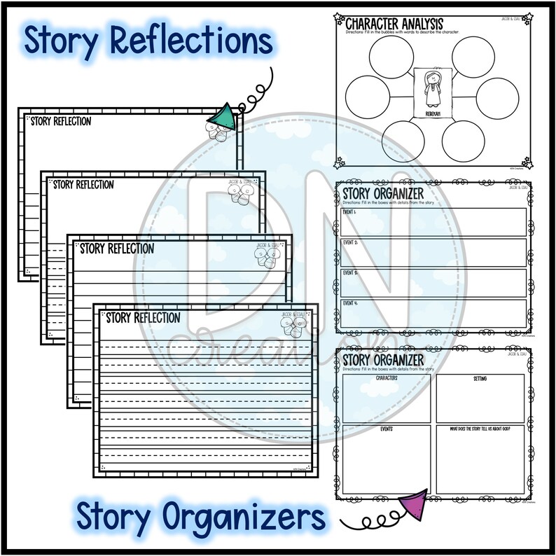 Bible Activities Jacob and Esau L Old Testament Bible Story L Jacob