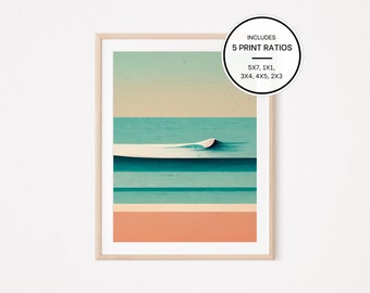 Retro Waves Print • Téléchargement numérique