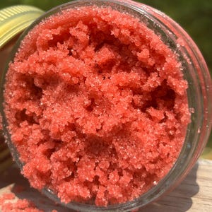 Exfoliating Watermelon Whipped Sugar Scrubs-Body Scrubs