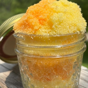 Ananas-Mango-Zuckerpeeling