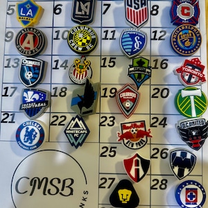 Soccer Shoe charms