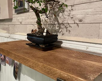 Wooden Shelves 30cm-150cm Recycled Timber Chunky Shelving Available in four wax finishes