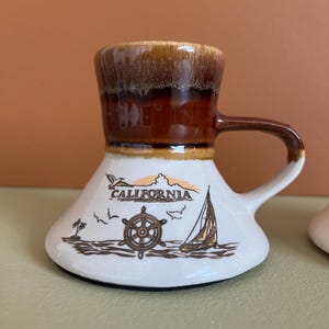 1970s California Otagiri spill-proof mug, made in Japan, sold individually