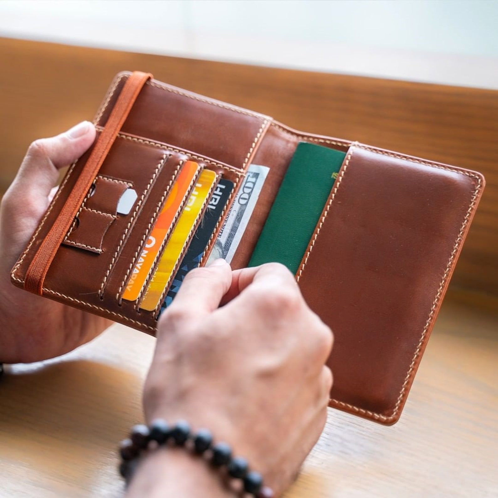 Personalized Handmade Leather Passport Holder Leather Etsy Australia