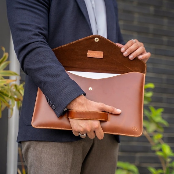 Handmade Leather Macbook Pro 13 Case Laptop Sleeve Leather Etsy Australia