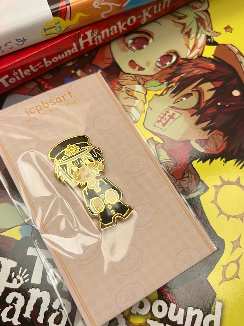 Toilet Bound Hanako-kun [-] Hanako-kun Hard Enamel Pin - Etsy