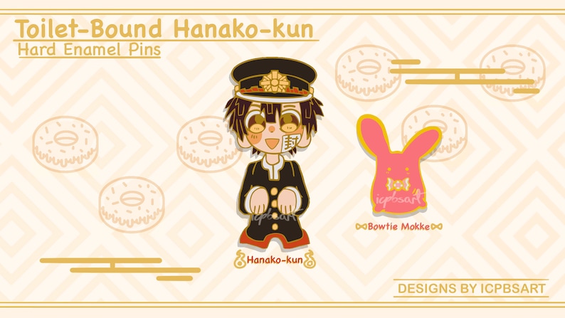 Toilet Bound Hanako-kun [-] Mokke Hard Enamel Pin - Etsy