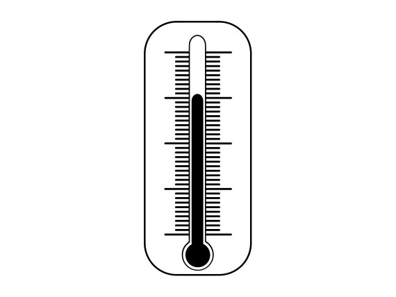 Thermometer Svg Temperature Svg Thermometer Clipart Thermometer Vector SVG  PNG DXF Clipart Vector Silhouette Sign Eps -  Norway