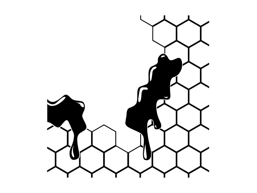 Honeycomb 2 SVG, Honeycomb Svg, Honey SVG, Honey Clipart, Honey Files