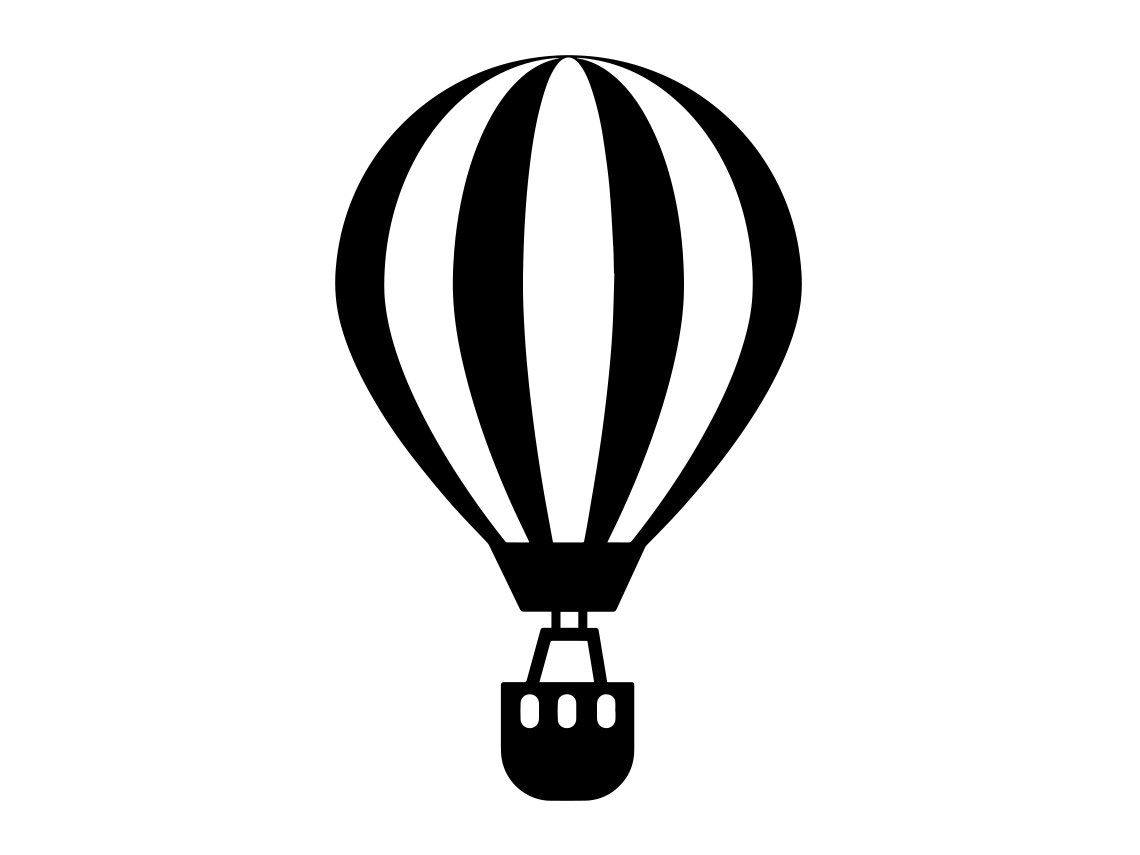Hot Air Balloon 10 Svg, Hot Air Balloon SVG, Hot Air Balloon Clipart