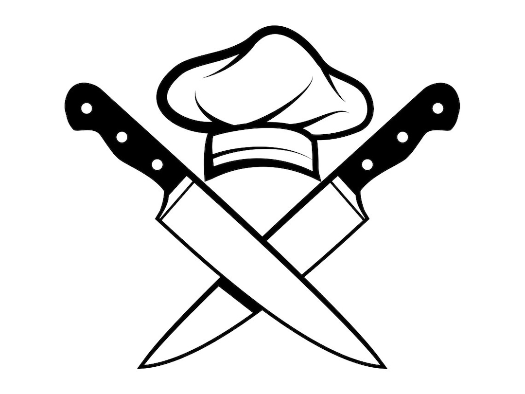 Chef Logo SVG, Chef Svg, Cook Svg, Chef Clipart, Chef Files for Cricut ...