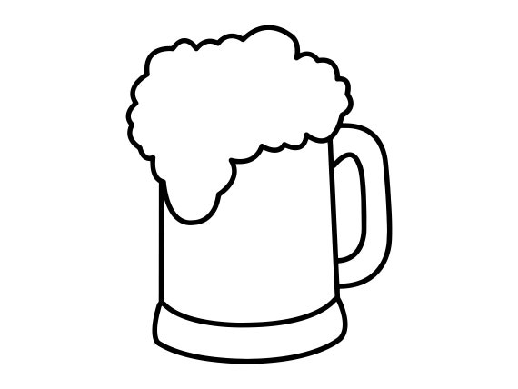 Beer Outline SVG Beer Mug SVG Beer SVG Beer Mug Clipart -  Norway