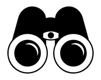 Binoculars #2 SVG, Binoculars SVG, Binoculars Clipart, Binoculars Files for Cricut, Binoculars Cut Files For Silhouette, Png, Dxf