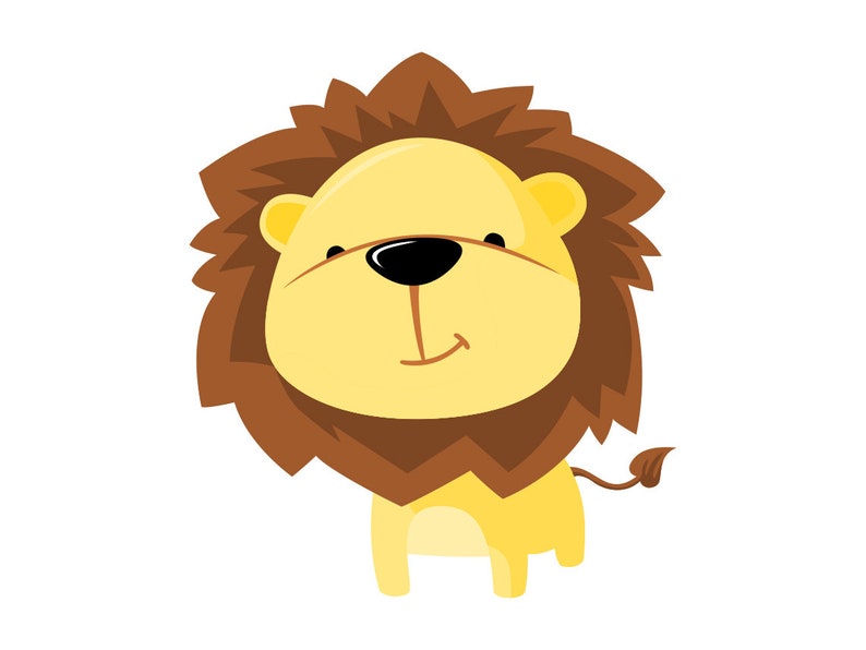 Cute Lion SVG, Lion SVG, Lion Clipart, Lion Files for Cricut, Lion Cut ...