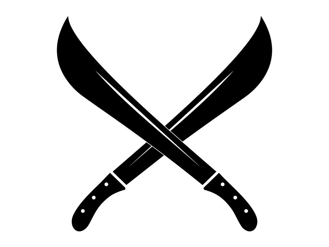 Machete Logo SVG, Machete SVG, Sword Svg, Knife Svg, Machete Clipart
