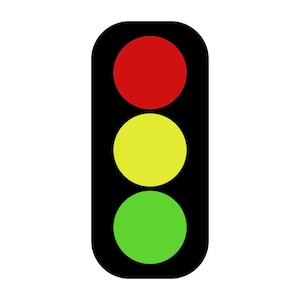 Traffic Light SVG, Traffic Light Clipart, Traffic Light Cut Files For Silhouette, Traffic Light Files for Cricut, Png, Dxf