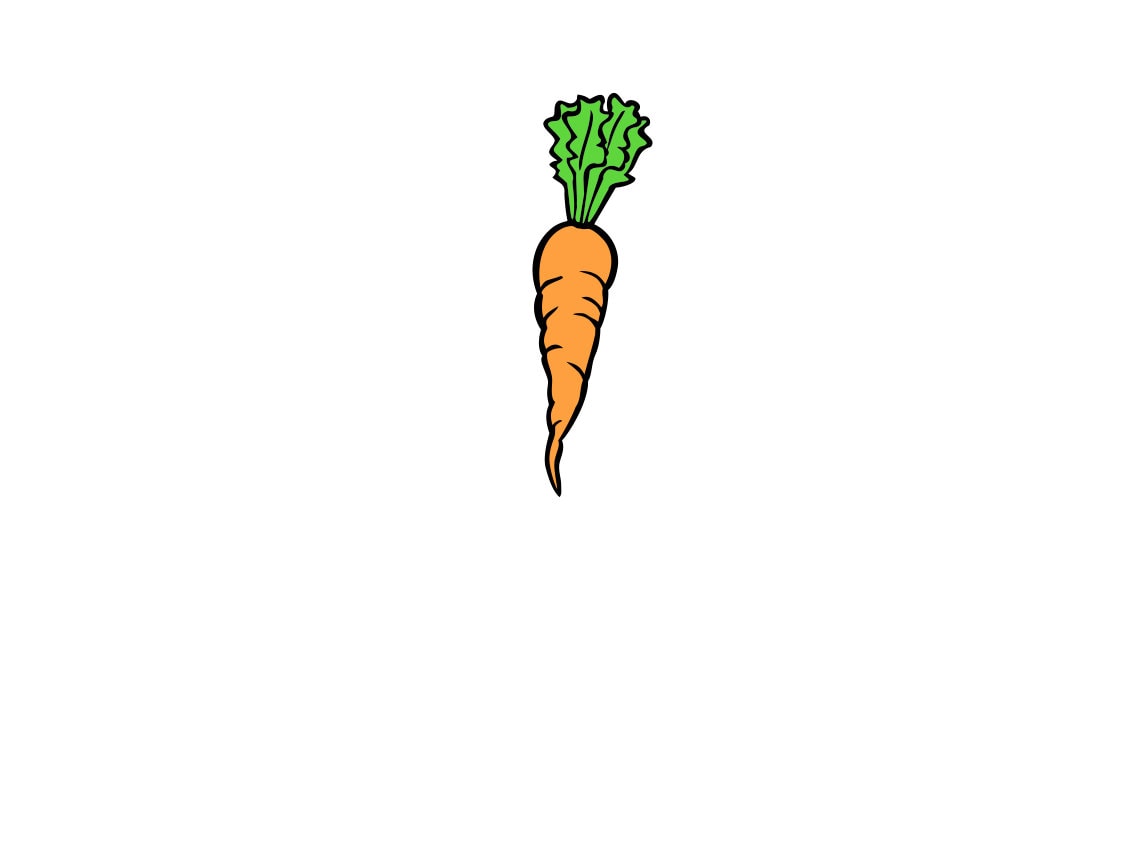 Carrot Clipart, Carrot SVG, Vegetables Svg, Carrot Files for Cricut