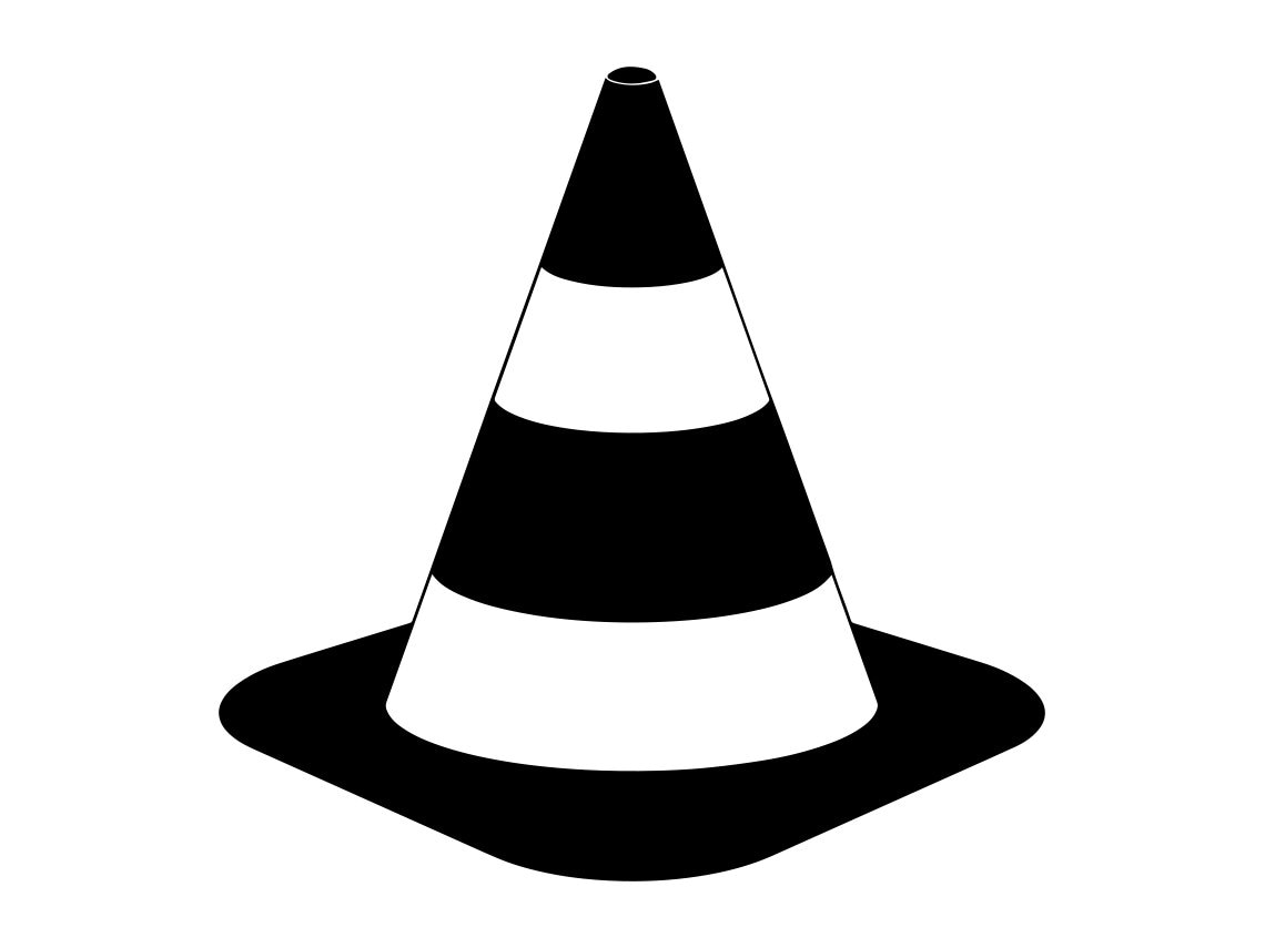 safety cone clip art