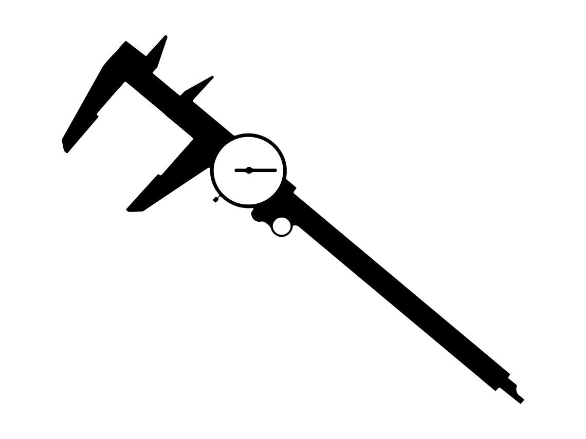 Caliper SVG Tools SVG Caliper Clipart Caliper Files for - Etsy