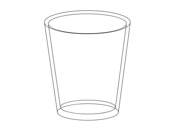 Glass Cup SVG, Shot Glass SVG, Glass Cup Clipart, Glass Cup Files for  Cricut, Glass Cup Cut Files For Silhouette, Png, Dxf