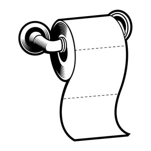 Toilettenpapier SVG, Badezimmer SVG, Toilettenpapier Clipart, Toilettenpapierdateien für Cricut, Toilettenpapier Schneidedateien für Silhouette, Png, Dxf,