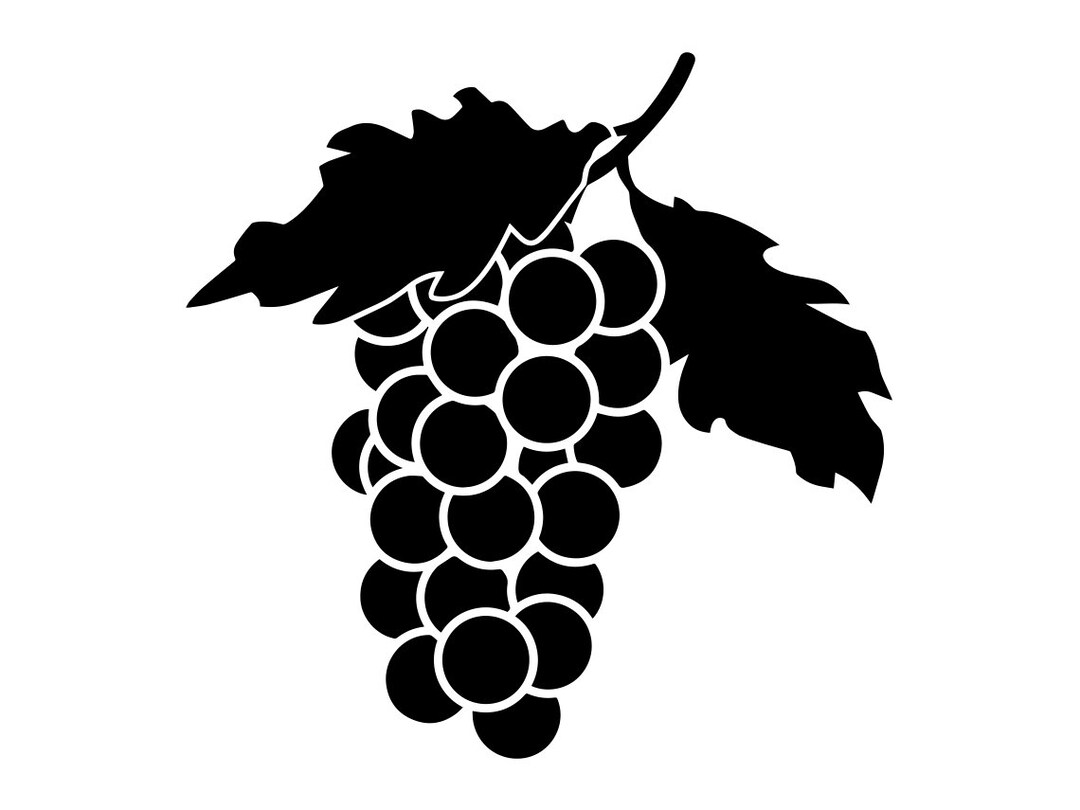 Grape 3 SVG, Grape SVG, Wine Svg, Fruit SVG, Grape Clipart, Grape Files