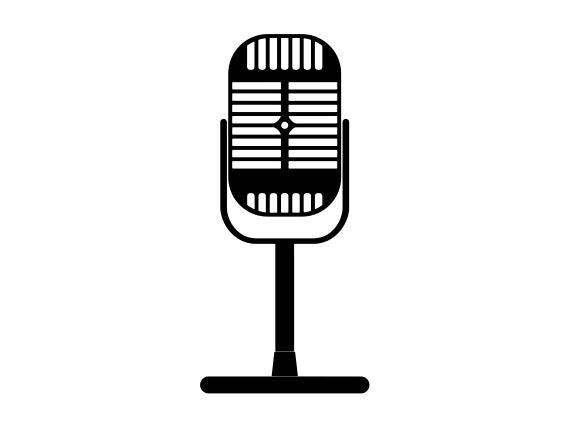 Microphone 5 SVG Microphone Svg Podcast Microphone - Etsy
