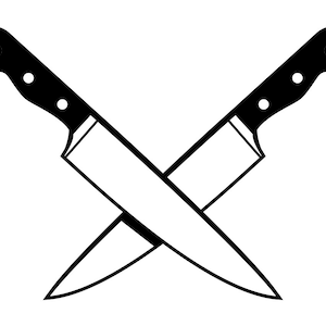 Knife Logo Svg, Knife SVG, Chef Svg, Cook Svg, Knife Clipart, Knife Files for Cricut, Knife Cut Files For Silhouette, Png, Dxf,