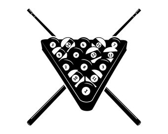 Billiards Svg #3, Snooker Svg, Pool, Billiards Clipart, Billiards Files for Cricut, Billiards Cut Files For Silhouette, Png, Dxf,