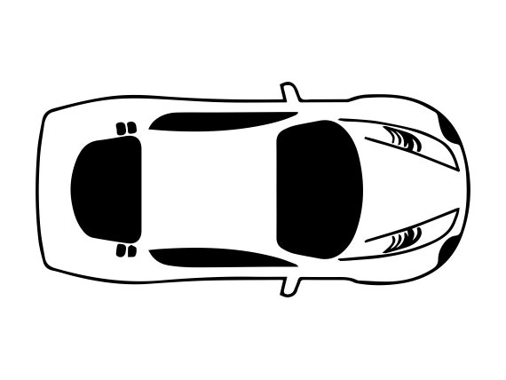 gardin forsendelse and Sports Car Top View SVG Luxury Car Svg Racing Car Svg - Etsy