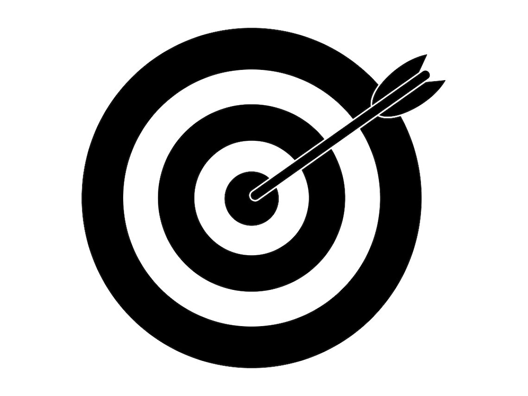 Arrow and Target 2 SVG, Arrow and Target Clipart, Arrow and Target