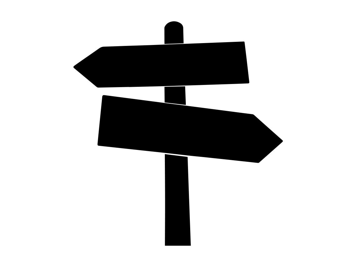 Road Sign Svg 2, Crossroads Svg, Direction Sign Svg, Road Sign Clipart,  Files for Cricut, Cut Files for Silhouette, Png, Dxf - Etsy