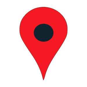 Map Pin SVG, Map SVG, Map Pin Clipart, Map Pin Clipart, Map Pin Plotterdatei für Silhouette, Png, Dxf