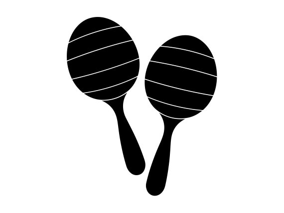 Maracas SVG Maracas Clipart Maracas Files for Cricut - Etsy
