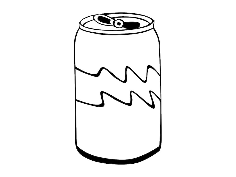 Soda Can SVG, Soda Can Clipart, Soda Can Files for Cricut, Soda Can Cut